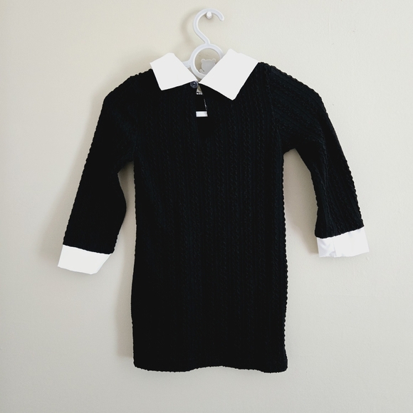 Wednesday Addams Dress For Halloween Size 3-4 Years - Picture 5 of 6